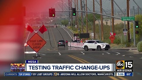 Mesa testing traffic change-ups
