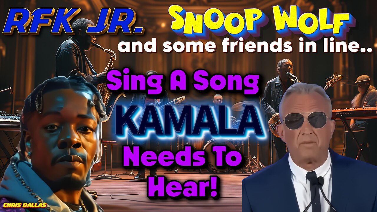 RFK Jr. & Snoop Wolf Sing A Song Kamala Needs To Hear!