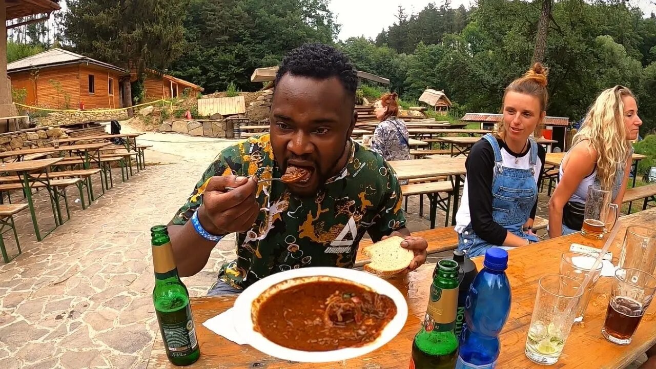 Eating National Hungarian Food!! NONSTOP Reggae Dancehall Festival!