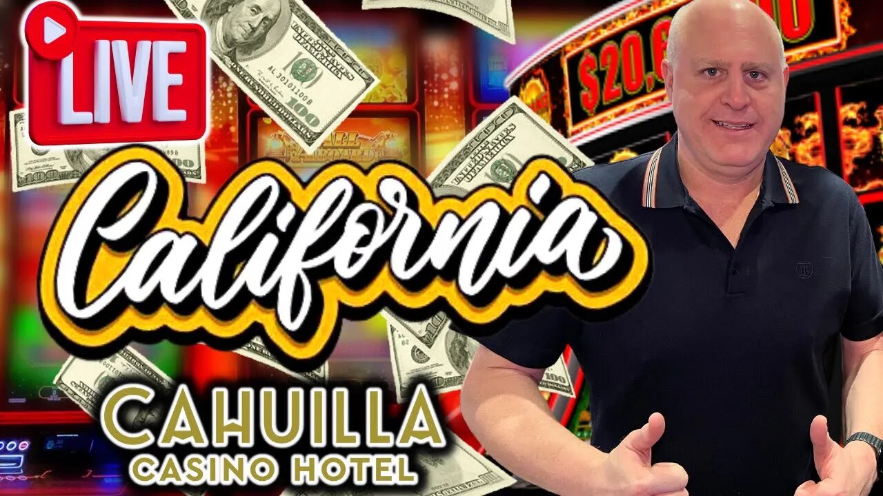 🔴 GOING FOR THE GRAND JACKPOT LIVE AT CAHUILLA CASINO!