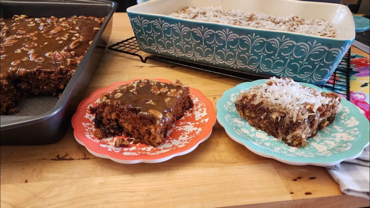 Oatmeal Cake & Brown Sugar Glaze - Old Fashioned Goodness - Heirloom Recipe - The Hillbilly Kitchen