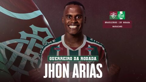 GUERREIRO DA RODADA COM JHON ARIAS, REI DAS ASSISTÊNCIAS, MOTORZINHO COLOMBIANO E FÃ DO GANSO