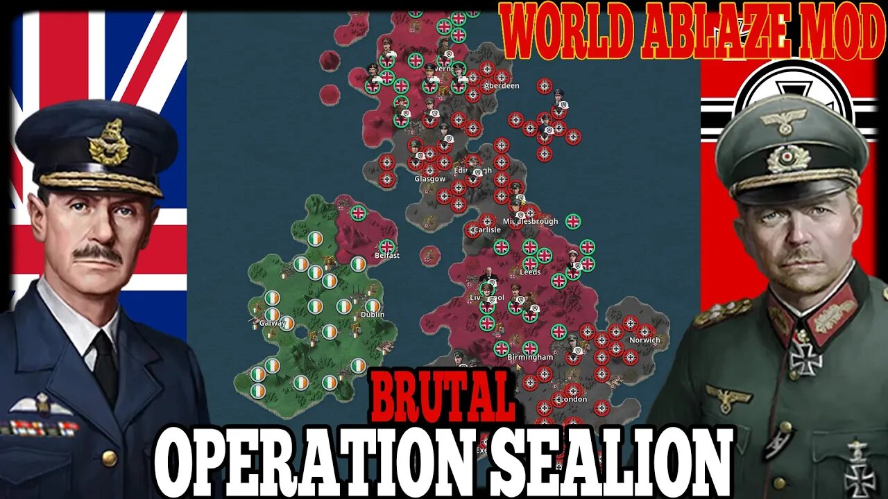 OPERATION SEALION BRUTAL! World Ablaze Mod