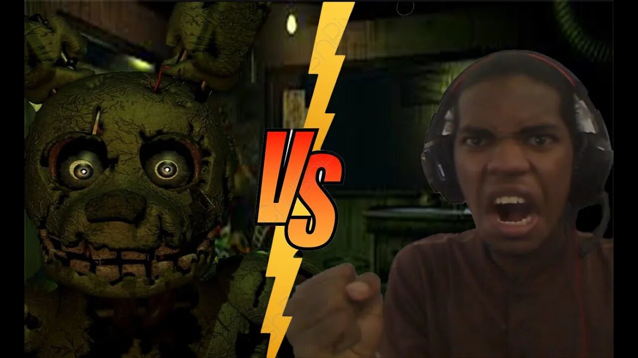 SPRINGTRAP I WILL KICK YOUR ASS AND BEAT THIS GAME!!!