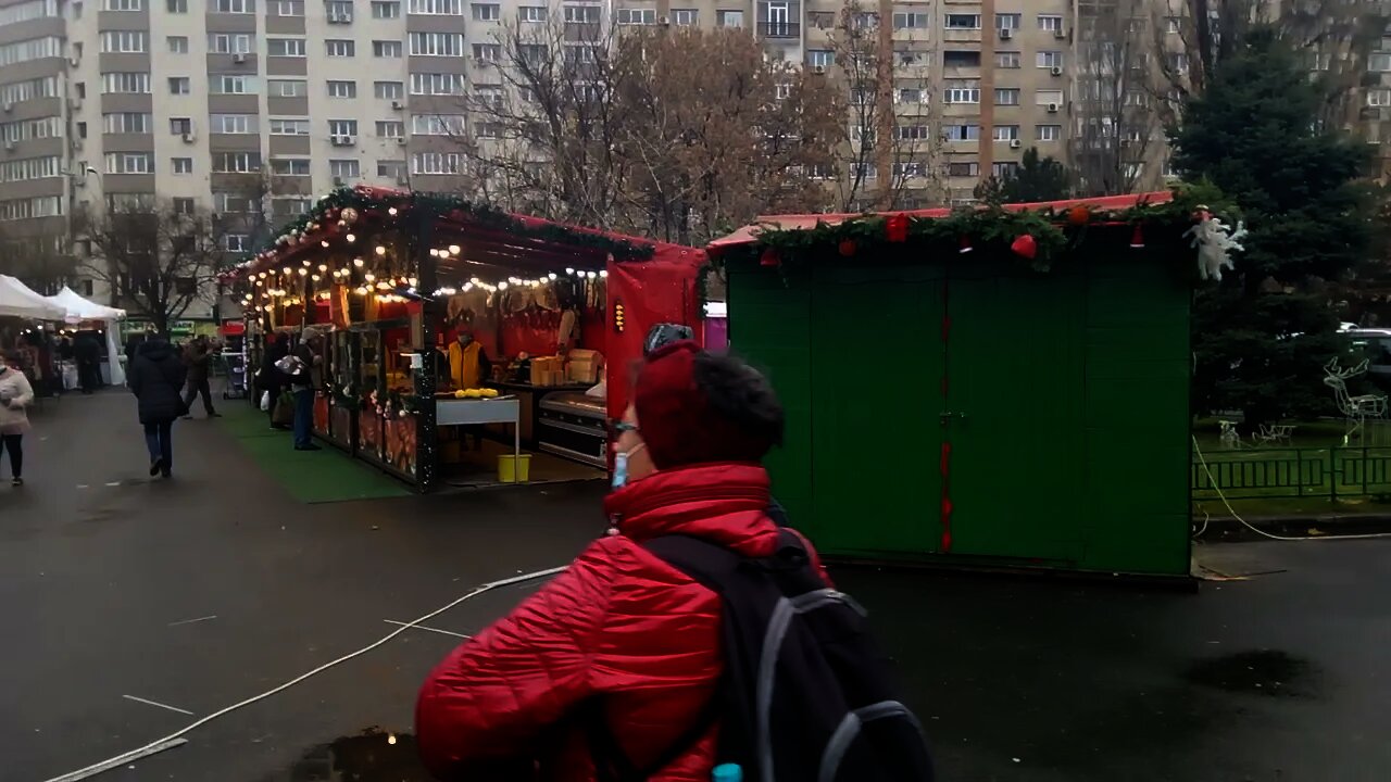 Adevăratul Târg de Crăciun din București.