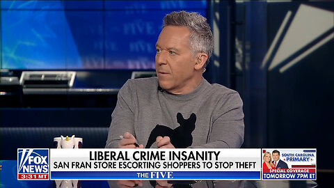 Greg Gutfeld: 'Crime Requires Punishment, Not Incentive'