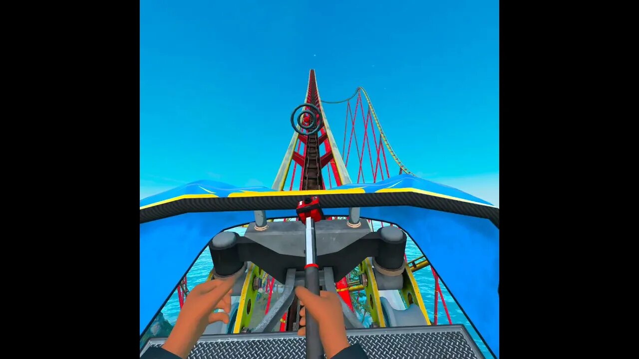 My First Vr Video - Roller-coaster Riding