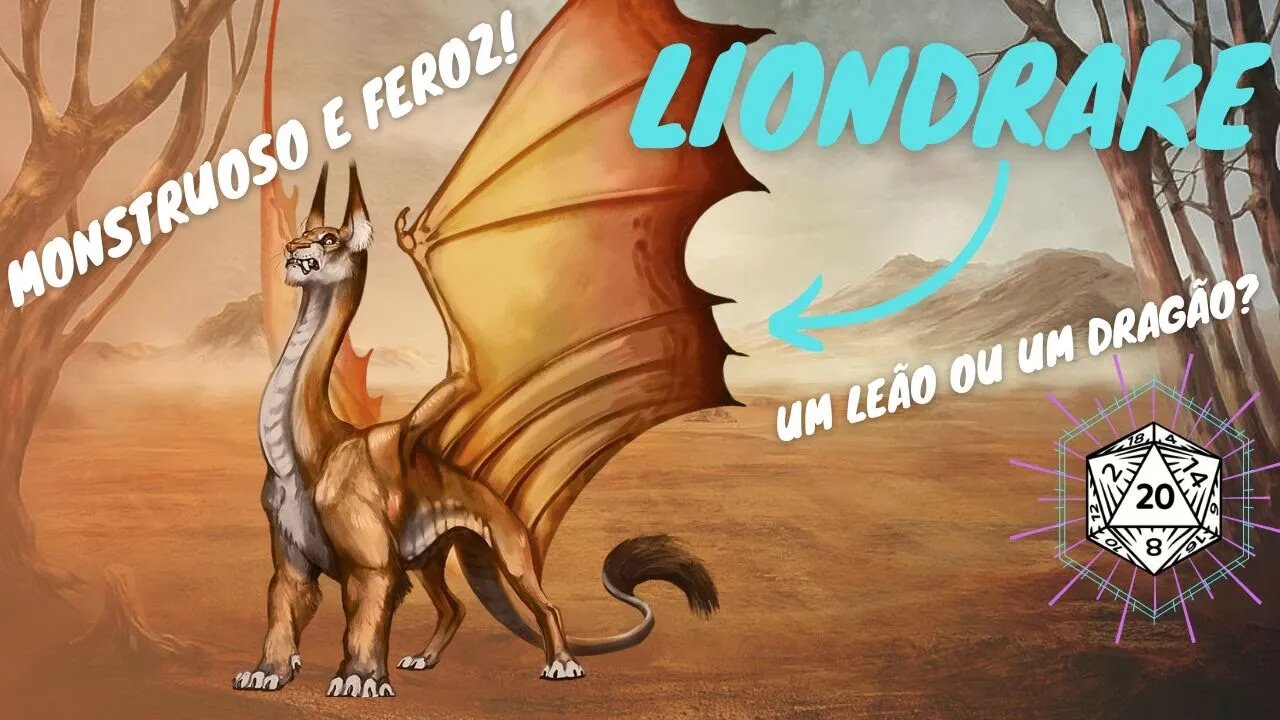 LIONDRAKE - NÃO ENTRE NO TERRITÓRIO DELES! - Dragões do Fizban.🐲