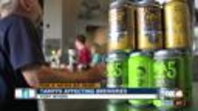 Tariff on aluminum and steel affecting local breweries