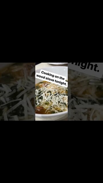 Wood Stove Italian Wedding Soup