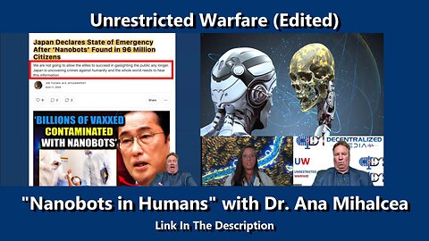 Unrestricted Warfare - Nanobots in Humans with Dr. Ana Mihalcea. (Edited)