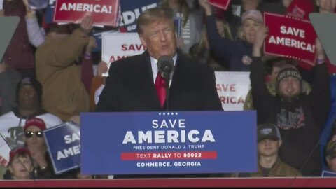 DONALD TRUMP RALLY IN GEORGIA- TRUMP NEWS