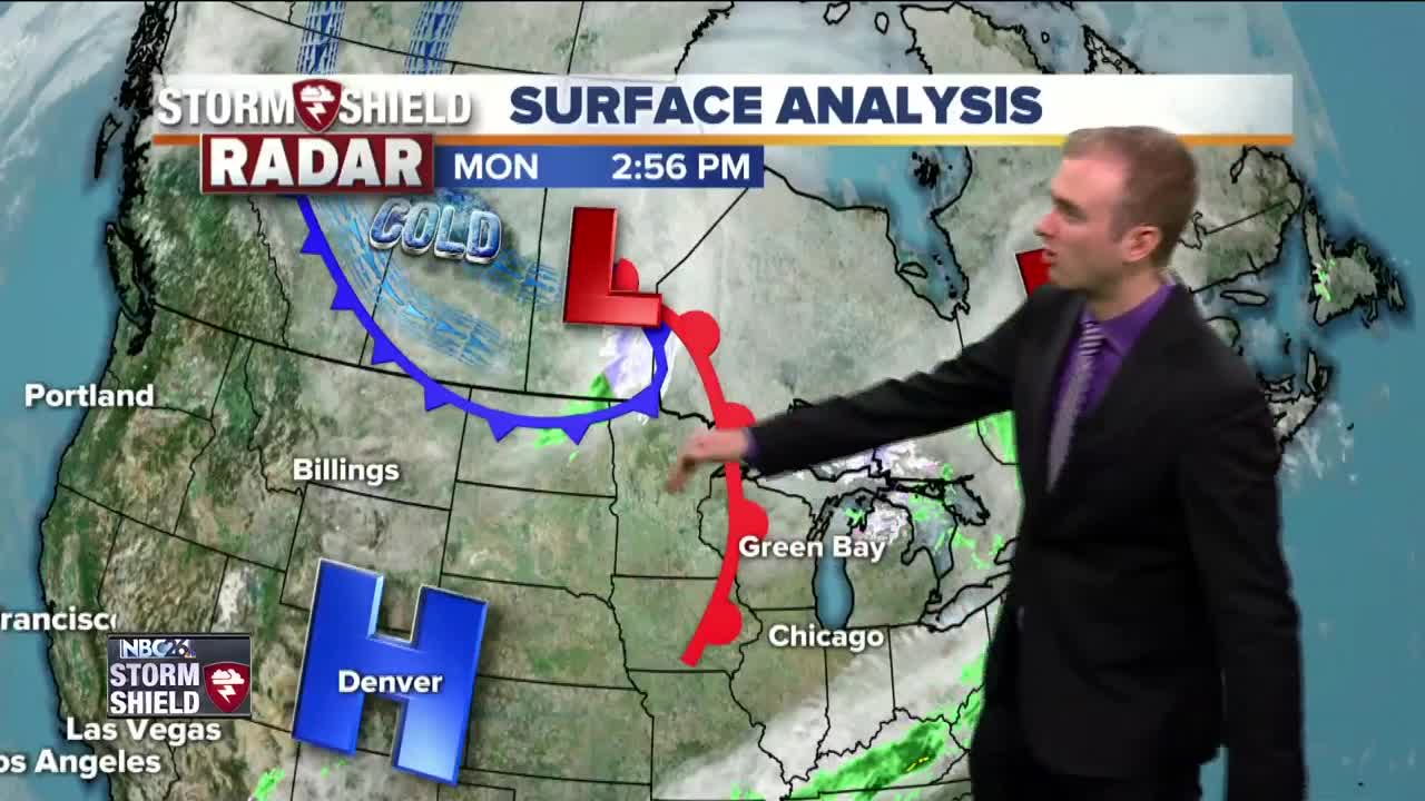 Gino Recchia NBC26 Storm Shield Weather Forecast