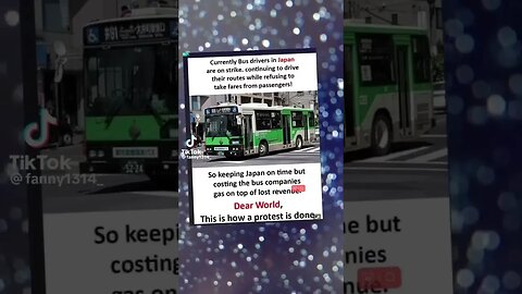 How #Japan Knows How To Protest #busdriving #protest #usa #world #news