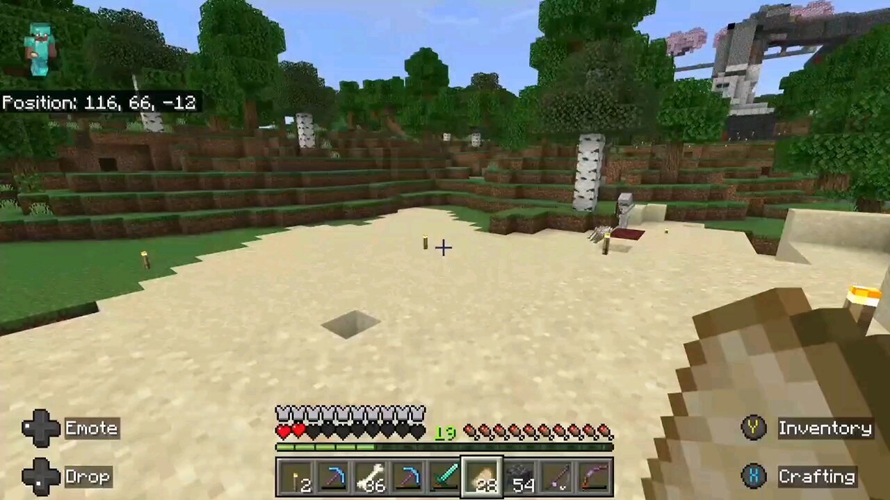 That awkward moment when you can't aim down