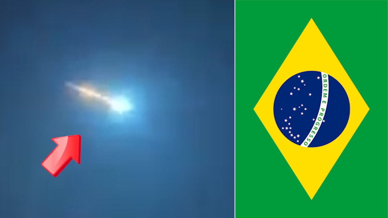 Meteorites scatter and fall over Brazil! did UFOs help? [Conspiracy]