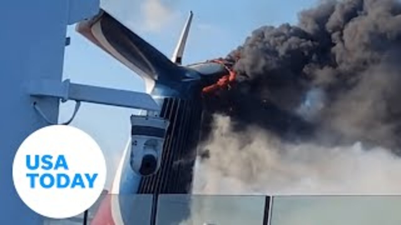 Carnival Freedom cruise ship catches fire while docked in Caribbean | USA TODAY