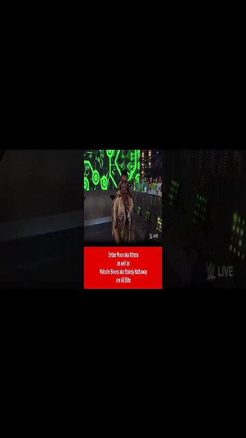 #SHORTS Ember Moon aka Athena as well as Malcolm Bivens aka Stokely Hathaway are All Elite