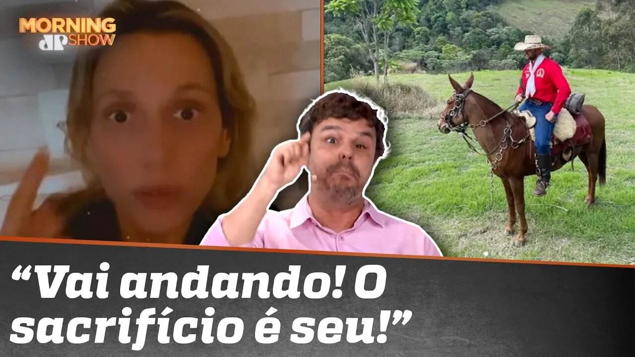 Luisa Mell se REVOLTA com Zé Neto após PROMESSA com burro