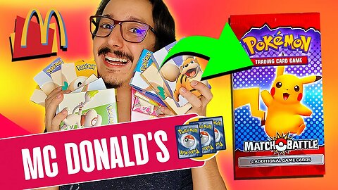 COMPLETEI A COLEÇÃO?! CARTAS POKÉMON do MCDonalds 2023! Em Busca do Pikachu! Pokémon TCG