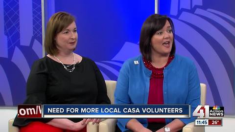 Need for more local CASA volunteers