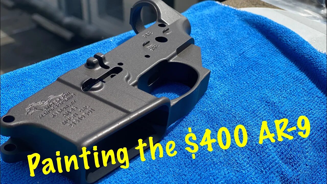 AR9 Budget Build | Part 2 against@Zac's DIY Guns | Painting the Peasant Pistol