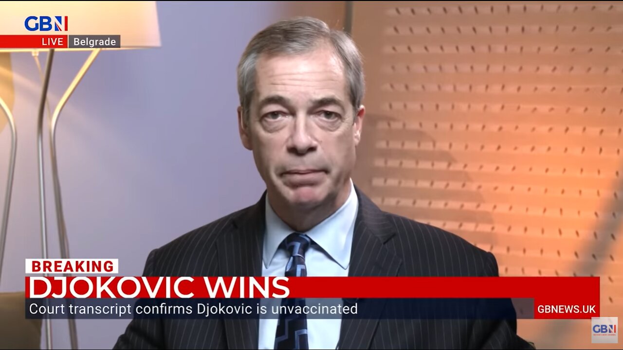 Nigel Farage: If Novak Djokovic judgement is overturned, Australia risks becoming 'banana republic'