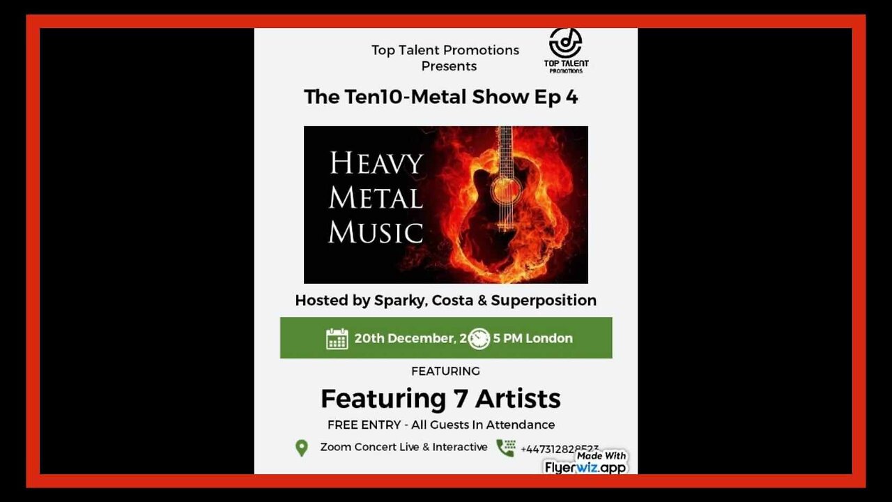 Sparky's Ten10-Metal Show Ep 4