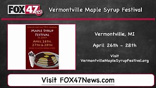 Around Town Kids 4/26/19: Vermontville Maple Syrup Festival