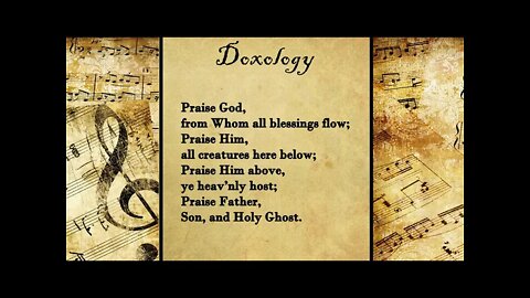 Doxology | FWBC Hymn with Lyrics