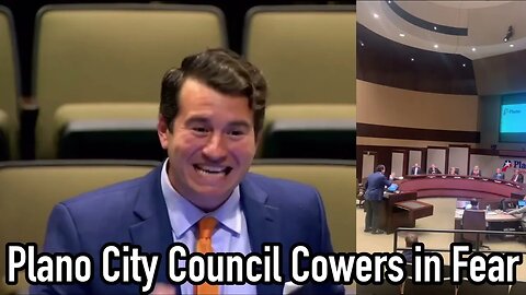 The City of Plano Changes their entire meeting to Limit Citizens Free Speech