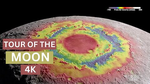 Tour of the Moon in 4K