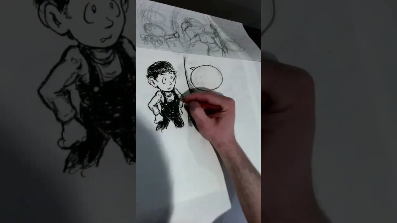 Charcoal Art for Page 121