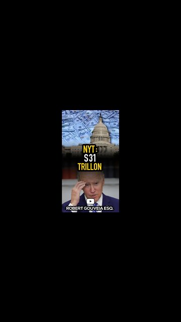 NYT: U.S. DEBT Crosses $31 Trillion #shorts