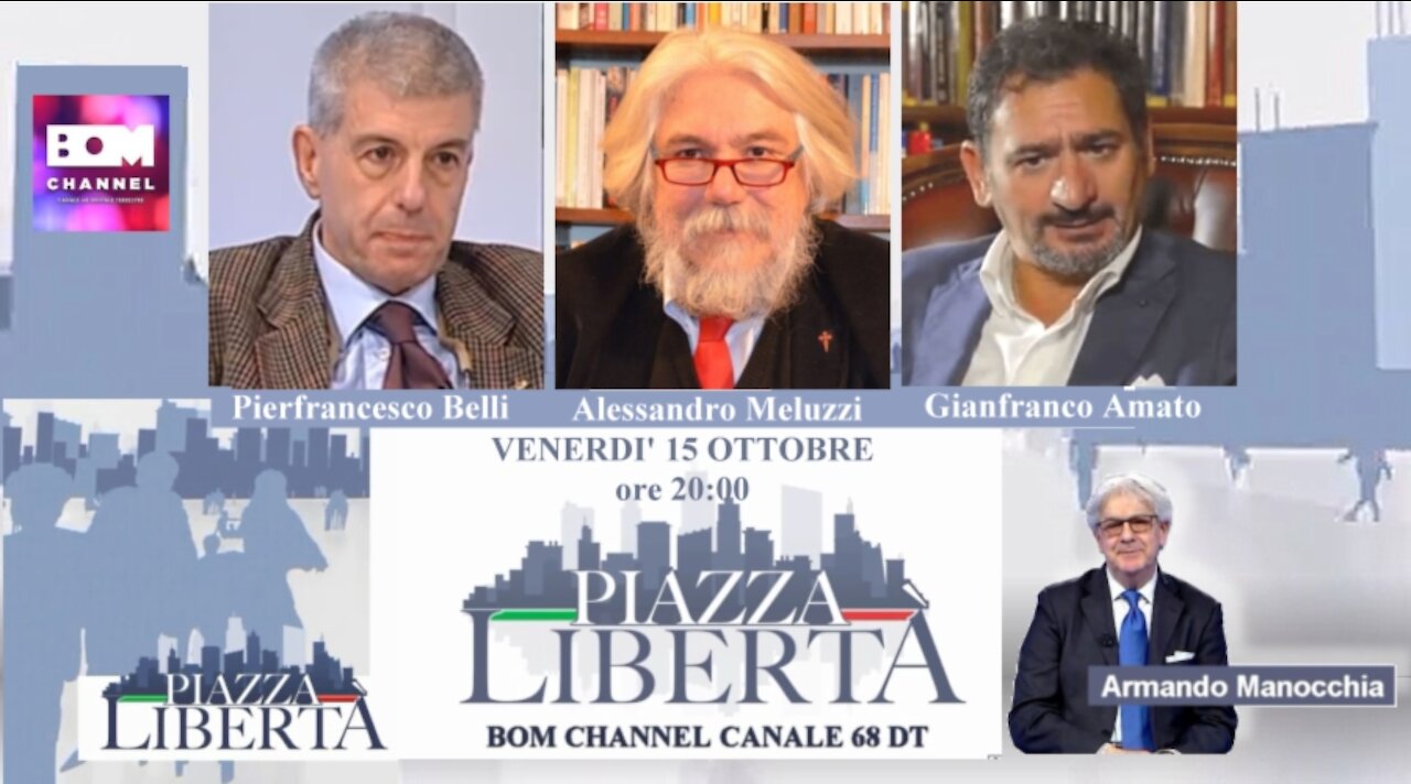 Piazza Libertà - puntata di venerdì 15 Ottobre 2021