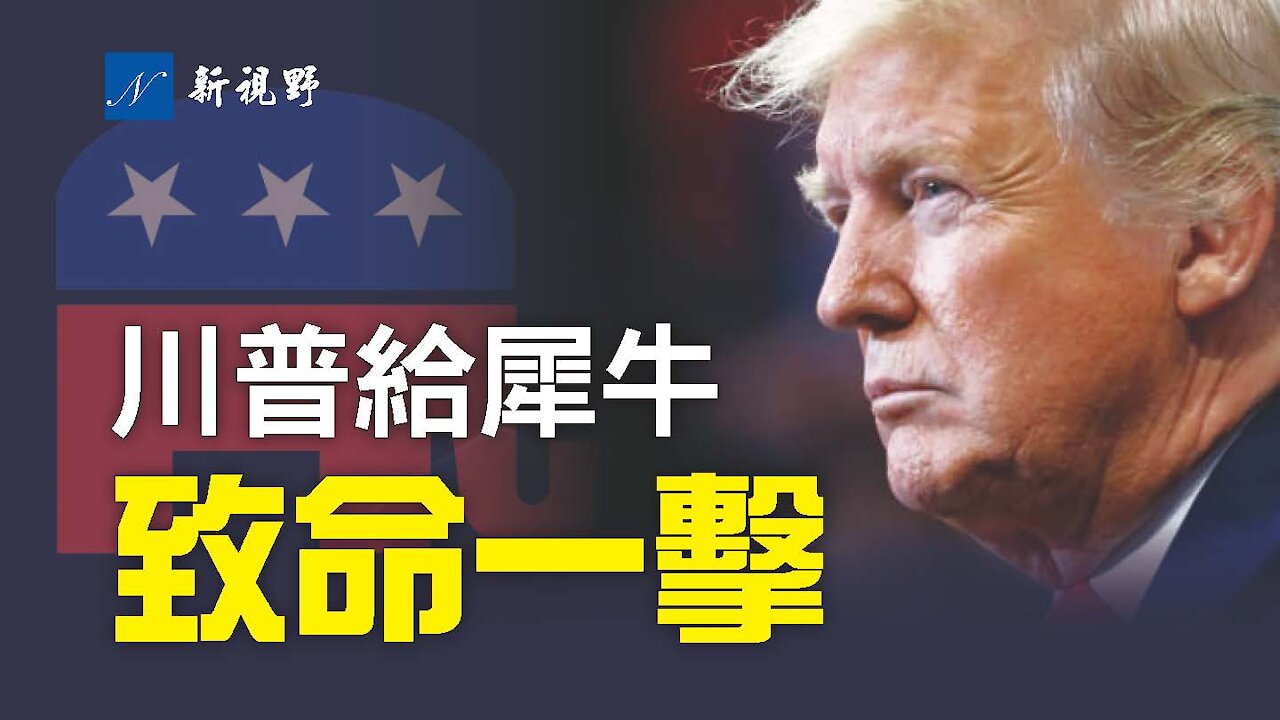 建制派扣帽子?川普釜底抽薪,連續兩天予以致命一擊!期間究竟發生了什麼?GOP三大機構在川普法律戰期間,又做了什麼?Donald J Trump statement responds to RINO