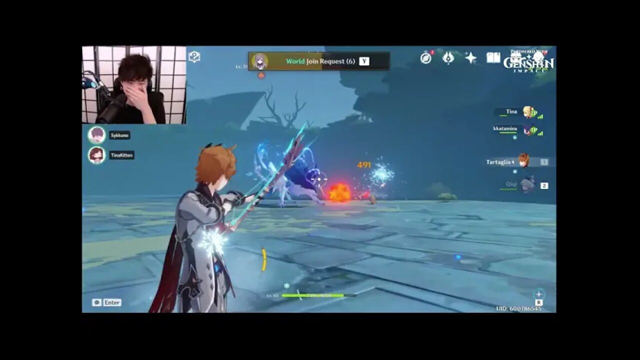 Sykkuno Got Bombarded with Co Op Request