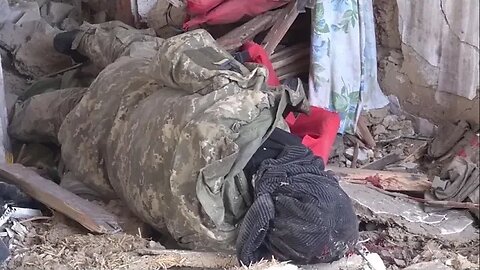 Ukraine men lost at war by the Russians.