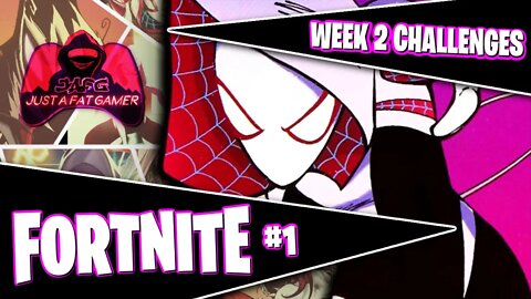 🔴LIVE - DISCORD QUESTS. WEEK 2 CHALLENGES. SPIDER GWEN Mmmmm | 1440p | #Fortnite