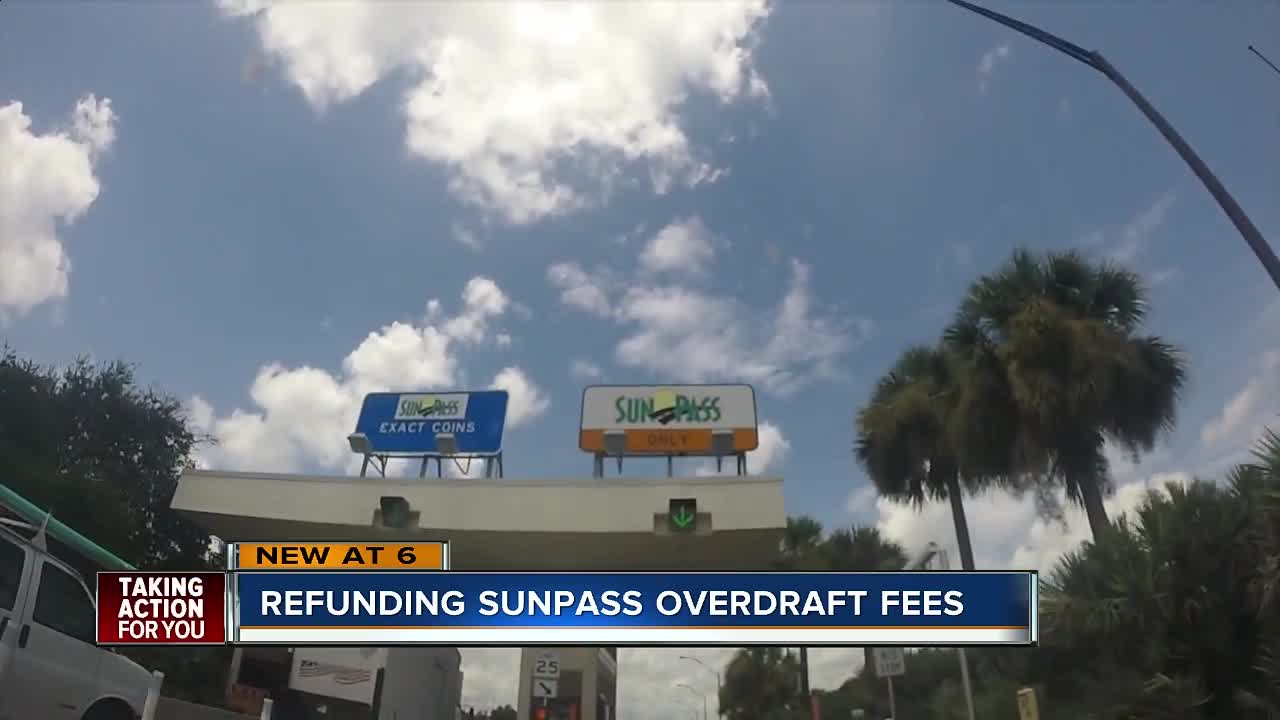 How to apply for a SunPass overdraft fee refund