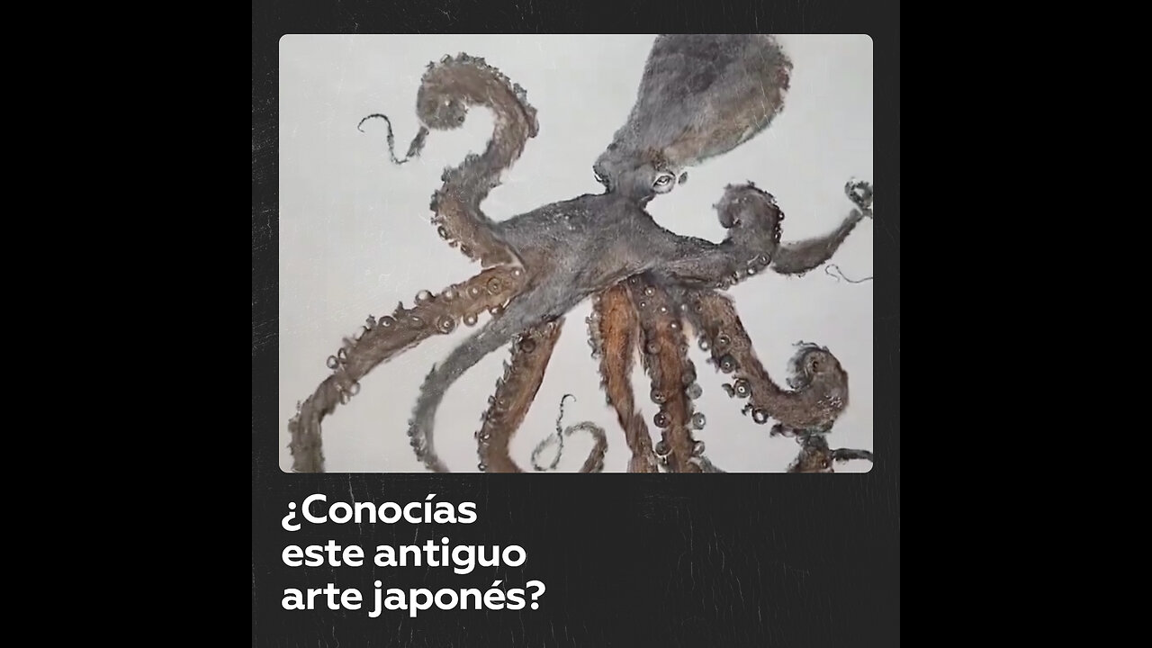 Así es el tradicional arte japonés de estampar con peces y otros animales