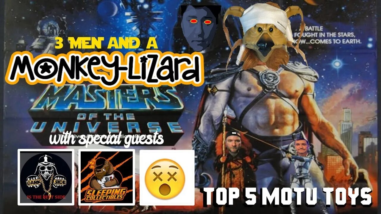 TOP 5 MOTU TOYS - 3MML LIVE with guests @Superawesomegeekshow @TheNathanBowdenShow & Sunny!