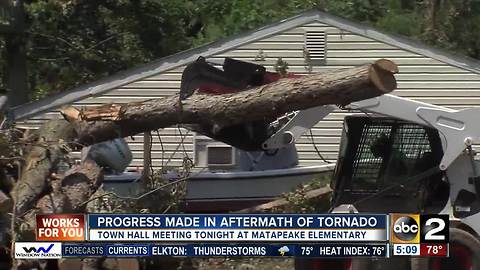 Town Hall meeting Wednesday to help cleanup effort after Kent Island tornado