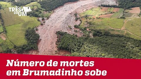 Número de mortos em Brumadinho sobe para 60