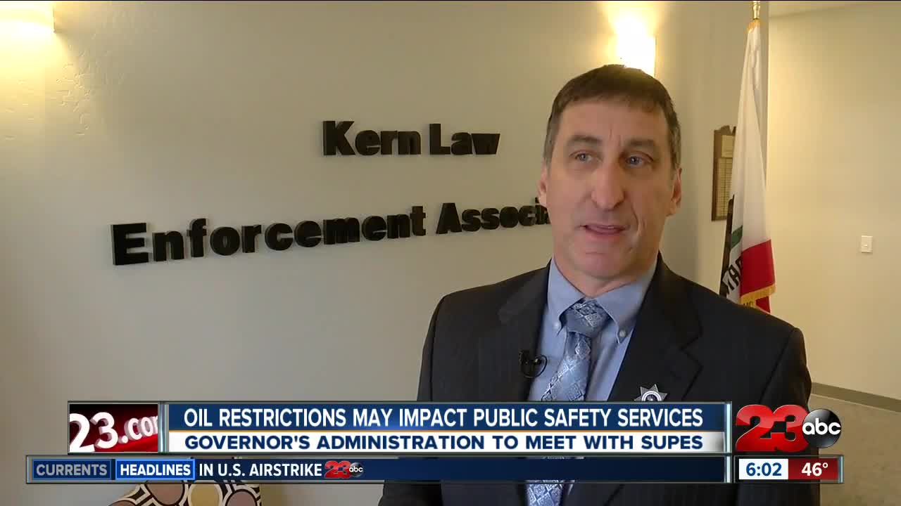 Oil restrictions may impact Kern's deputies and firefighters in a big way, unions say