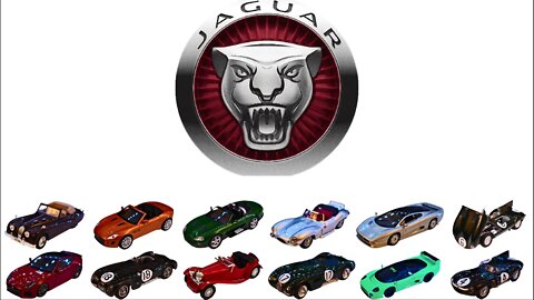 JAGUAR models from my 1/43 scale collection