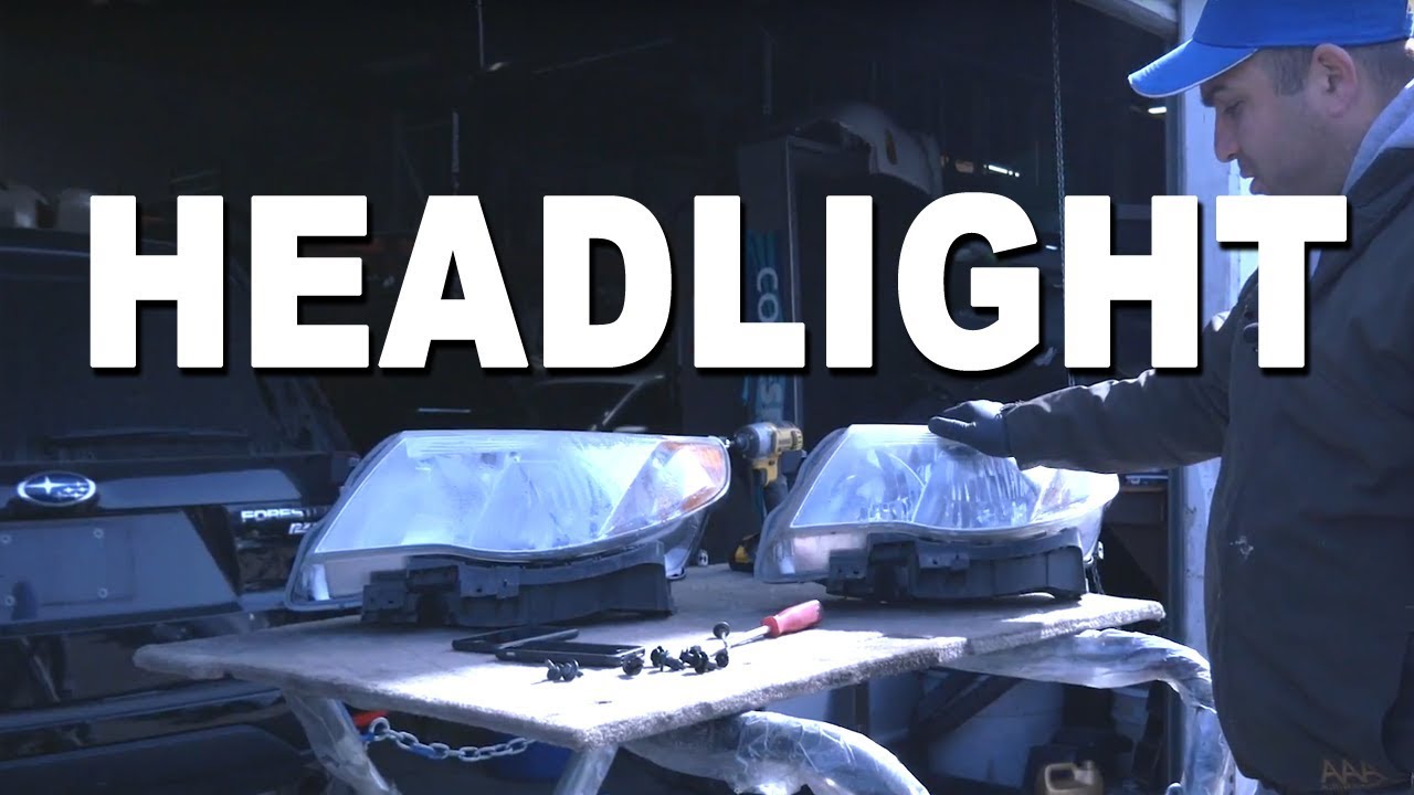 How to remove a headlight - 2009 Subaru Forester