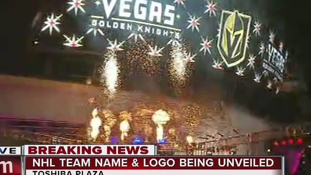 Las Vegas' new NHL team named Golden Knights