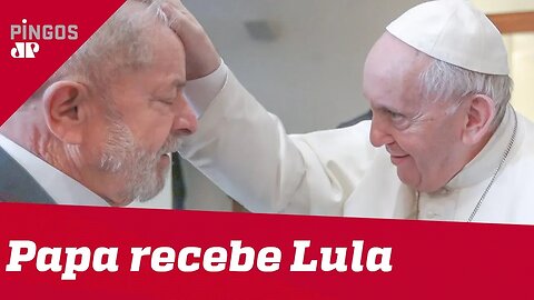 O pecador Lula encontra o papa