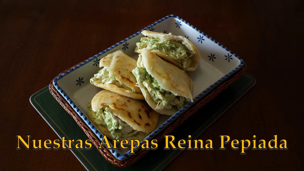 NUESTRA RECETA FÁCIL Y RÁPIDA DE AREPA REINA PEPIADA